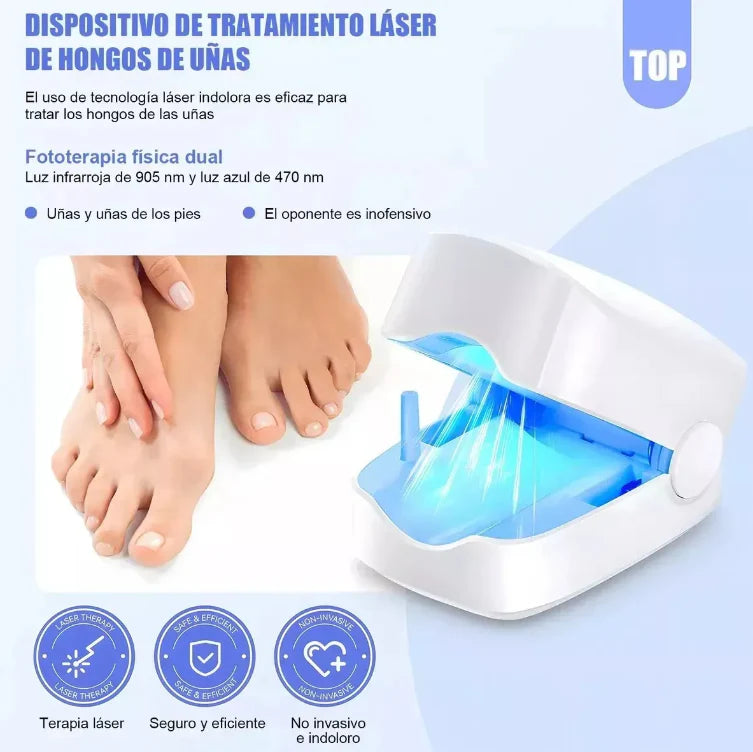 Dispositivo láser para hongos en las uñas Orthowl®