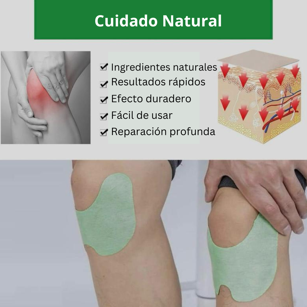 Parche terapéutico para articulaciones