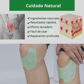 Parche terapéutico para articulaciones